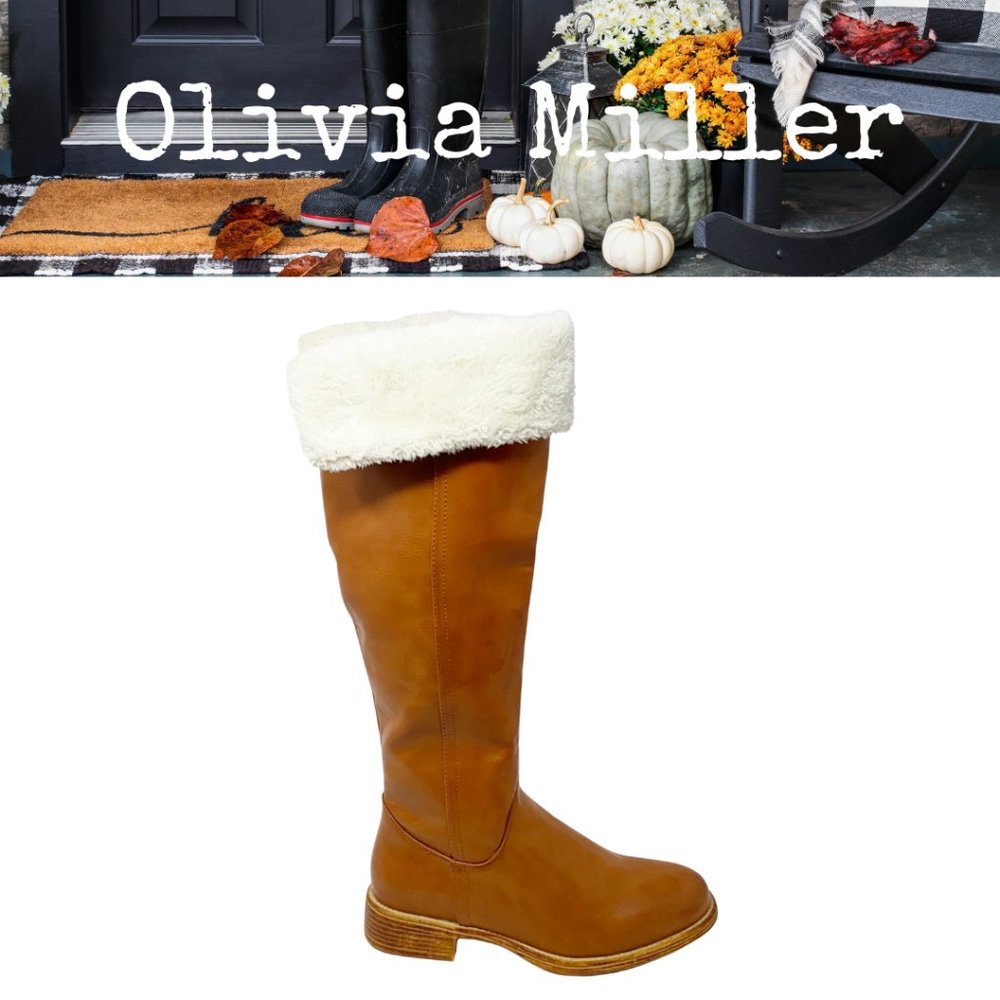 NWOT Olivia Miller Helix Women's Knee High Boots